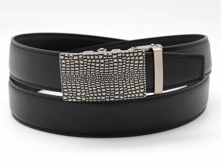 24 Wholesale Leather Belts For Men Color Black