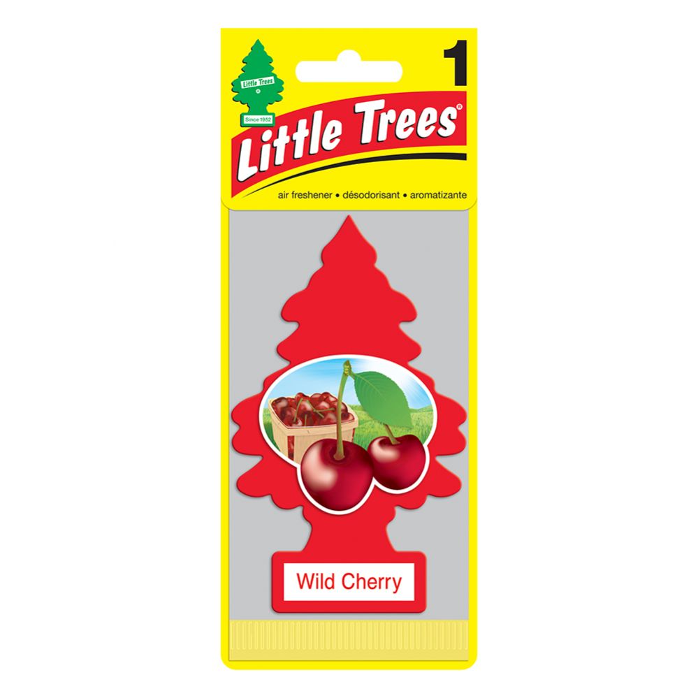 24 Pieces of Little Tree 1 Ct Wild Cherry