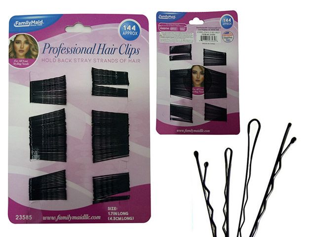 144 Pieces of 144 Pc Hair Clips