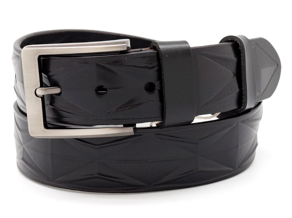 24 Wholesale Leather Belts For Men Color Black