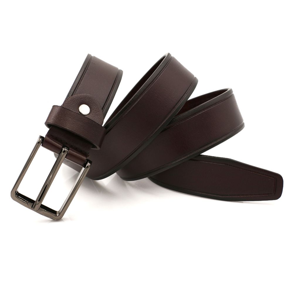 24 Wholesale Belts For Men Color Dark Brown