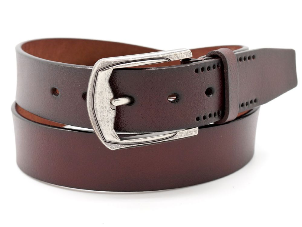 24 Pieces of Leather Belts For Men Color Brown