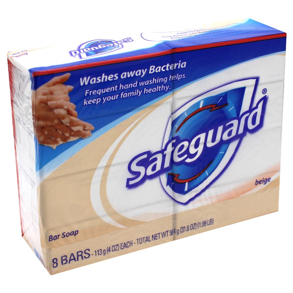 48 Pieces of Safeguard Bar Soap 8z Beige 4 Bar