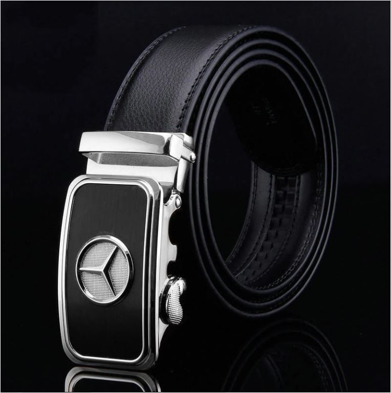 24 Pieces of Leather Belts Color Silver Black