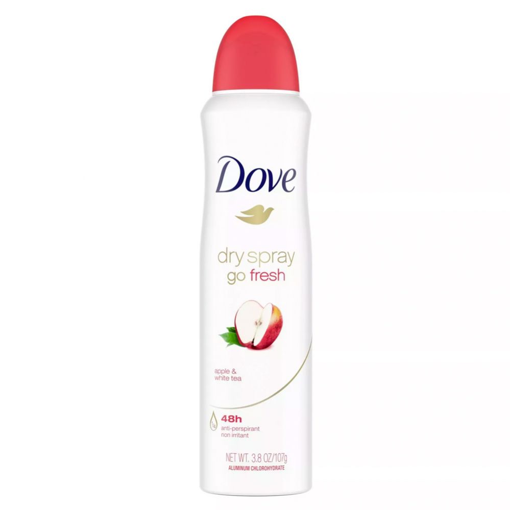 6 Pieces of Dove Deodorant Spray 250 Ml / 8.4 Oz Apple White Tea