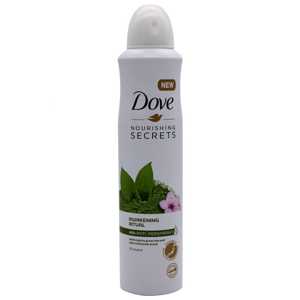 12 Pieces Dove Deodorant Spray 250ml Matcha Deodorant at
