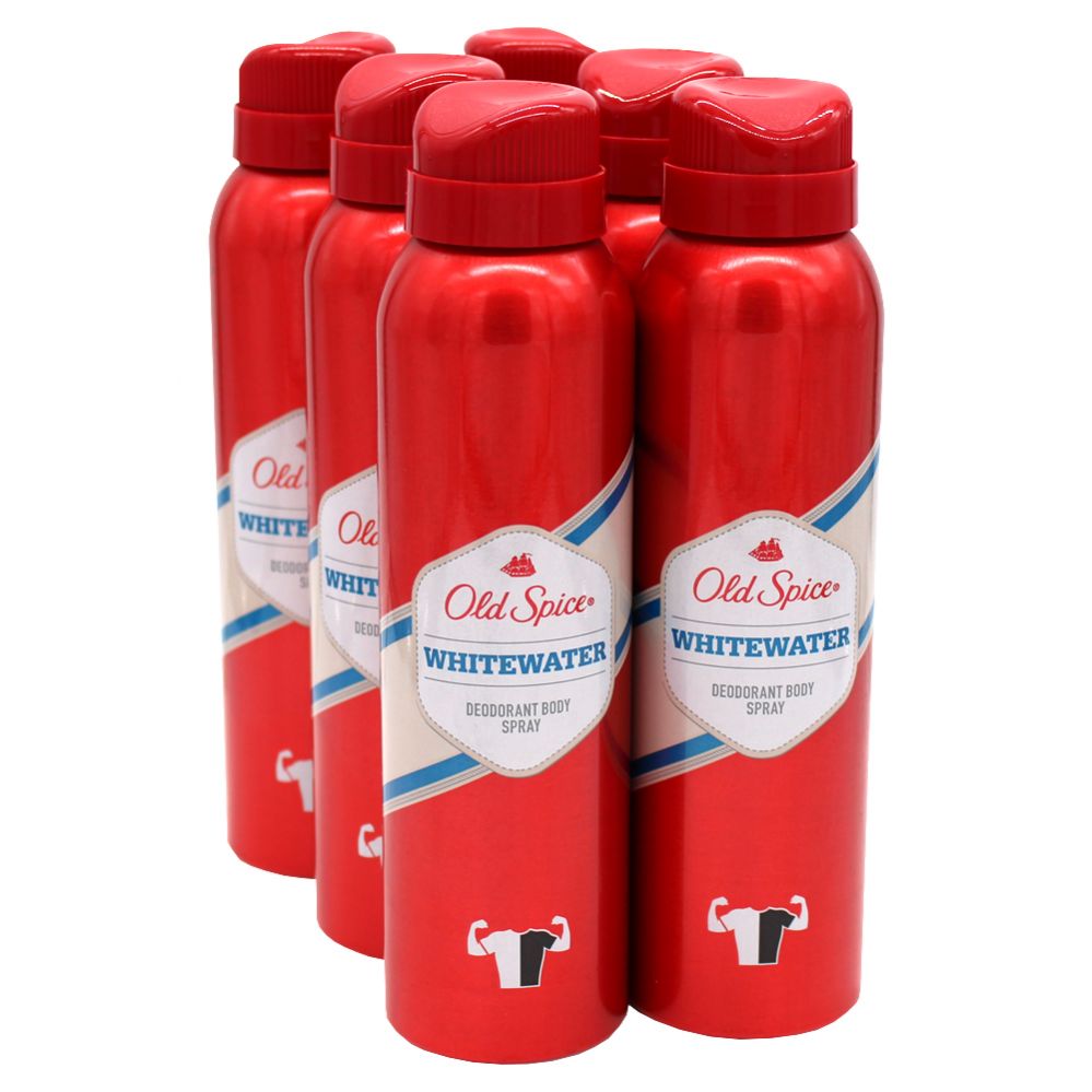 12 Pieces of Old Spice Deodorant Spray 150ml White Water