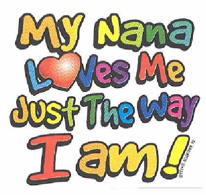 36 Wholesale Baby Shirts "my Nana Loves Me Just The Way I Am"