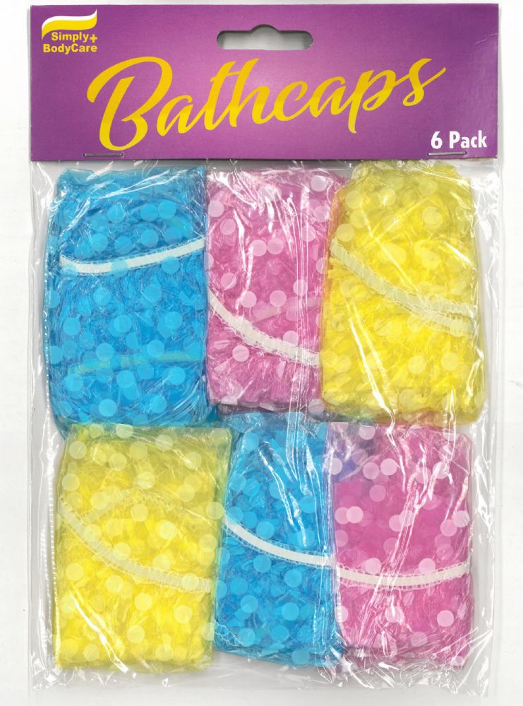 40 Pieces of Shower Cap 6 Pack