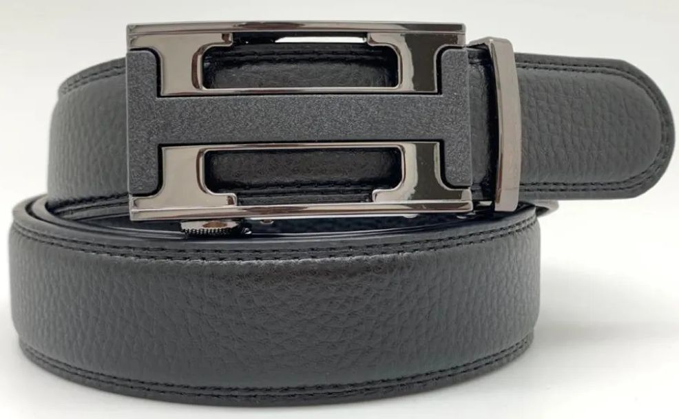 24 Wholesale Belts For Mens Color Gm Black