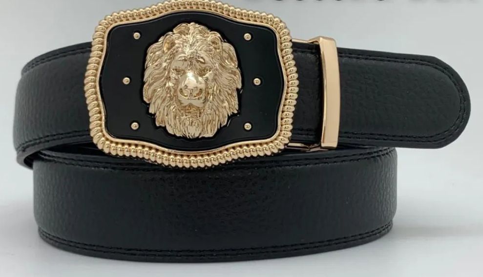 24 Wholesale Belts For Mens Color Gold Black