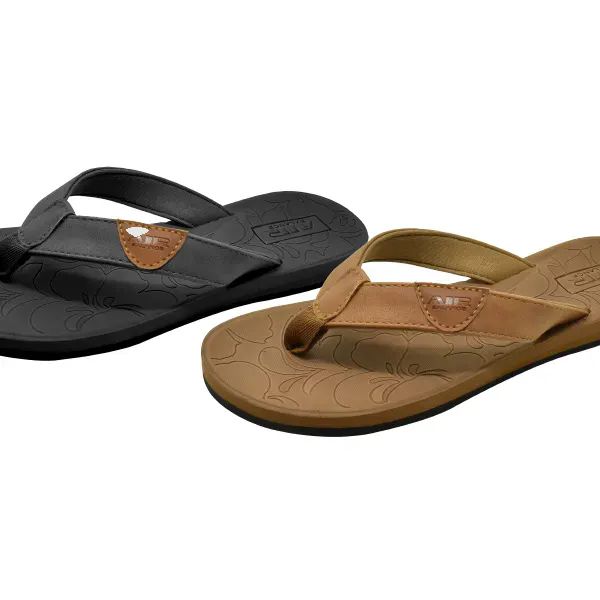36 Pairs of Fashion Flip Flops Assortment Of Colors Man Made Sole And Upper Imported
