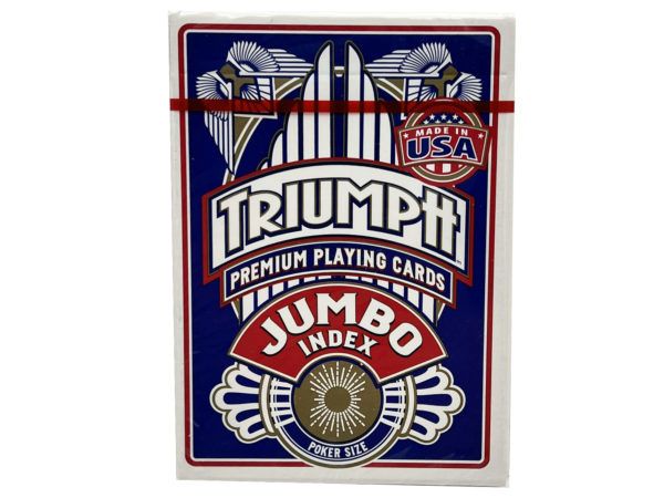 72 pieces of Triumph One Pack Jumbo Index Premium Playing Cards