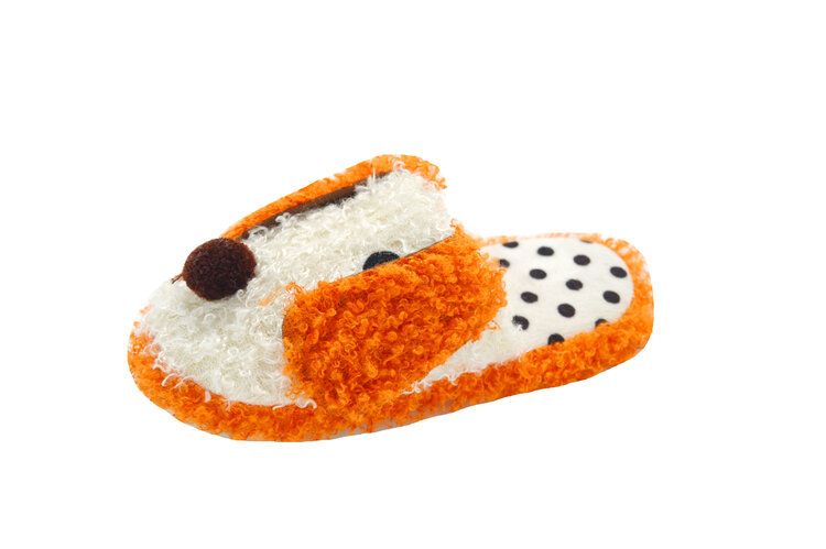 48 pairs of Kids Slippers Assorted Size - Color Orange