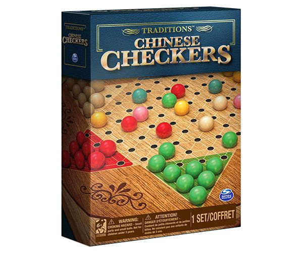 6 Pieces of Wood Chinese Checkers Game