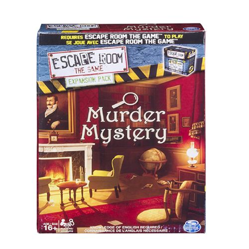 8 Pieces of Spin Master Games Escape Room Expansion Pack Murder Mystery