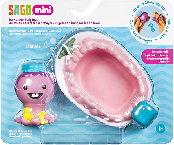 6 Pieces Spin Master Sago Bath Ez Clean Boats Dennis Bath - Baby Toys