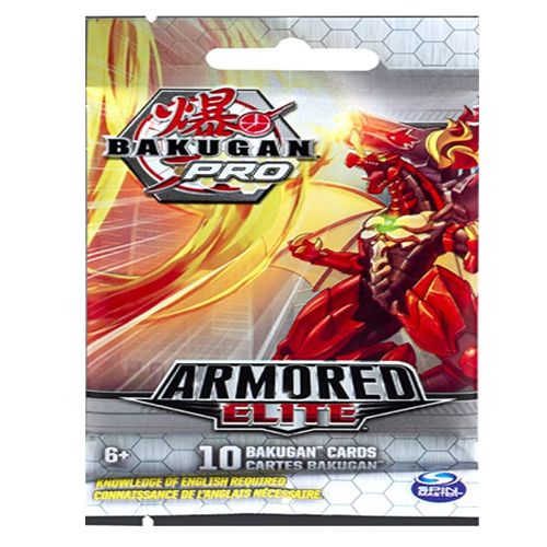 36 Pieces of Bakugan Pro, Armored Elite Booster Pack With 10 Collectible