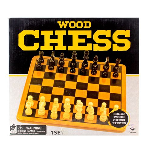 6 Pieces of Wood Chess Set