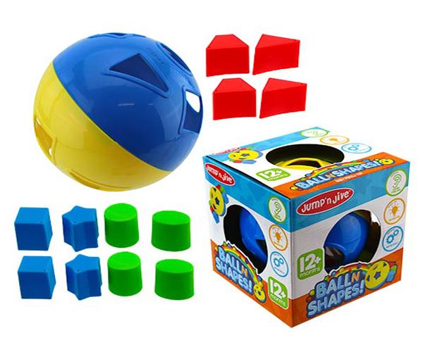12 Pieces of Ball And Shapes