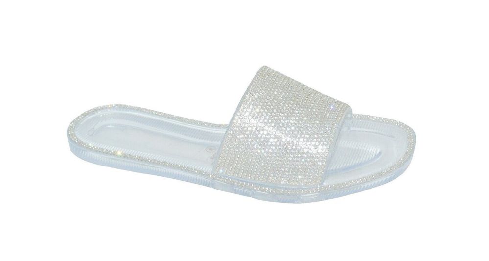 12 Wholesale Jelly Sandals For Women In Clear Size 6 10 at