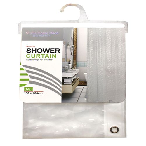 24 Pieces of Shower Curtain 3d
