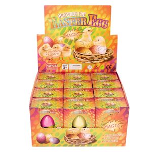 144 Wholesale Magic Growing Chick Easter Egg