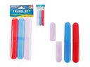 96 Pieces of 3pc Toothbrush Holders