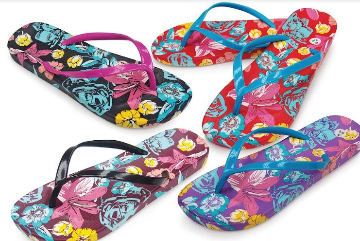 48 Wholesale Ladies Flip Flop In Assorted Color And Size