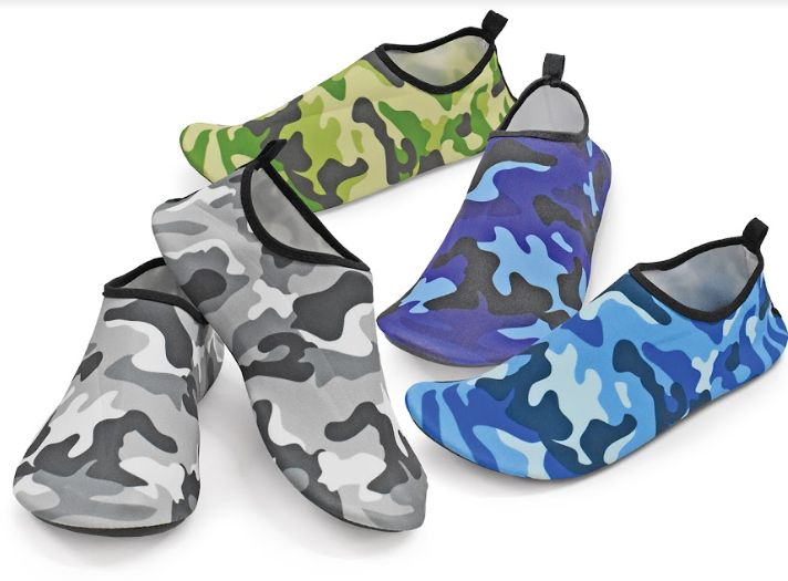 48 Wholesale Mens Camo Water Shoes In Assorted Color
