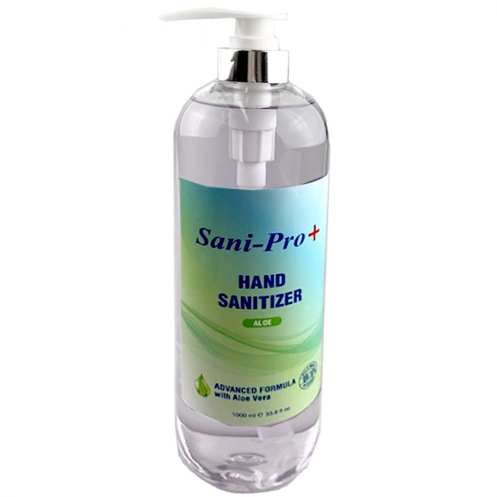 12 Pieces of 33.8 Ounce Hand Sanitizer Pump Bottles With Aloe Vera