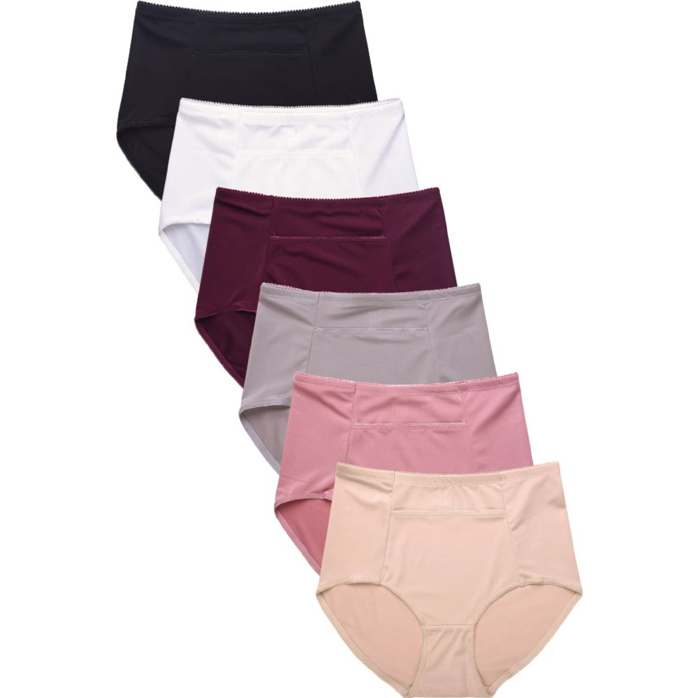 12 Pieces Yacht & Smith Womens Cotton Blend Underwear In Assorted Colors,  Size Small - Womens Panties & Underwear - at 