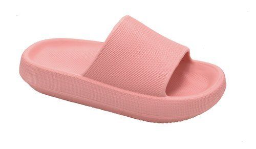 12 Wholesale Women Eva Slippers In Pink Size 5-10
