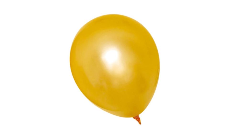 48 Pieces of Gold Balloons 10 Count