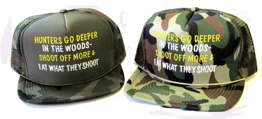 36 Pieces of Printed Mesh Hats, Green Camouflage(color May Vary)