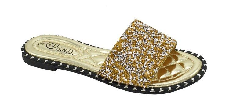 12 Wholesale Sandals For Women In Gold Size 6 10 at