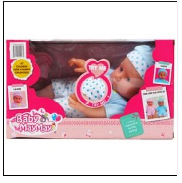 12 Wholesale 11.5" B/o Baby Doll W/ Sound