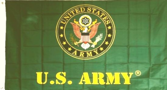 6 Pieces of Polyester Flag U S Army Licensed