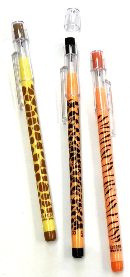 300 Wholesale Safari Animal Non - Sharpening Pencil