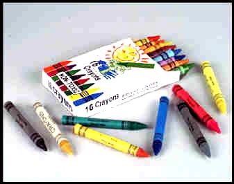 300 Pieces of 16 Piece Crayon Assortment Colors