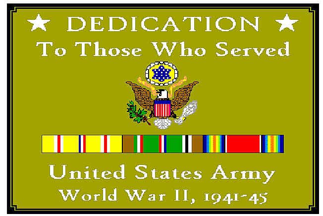 12 Pieces of Military Army 3 X 5 Polyester Flag Dedication To Those Who Served - Us Army - World War Ii With Grommets