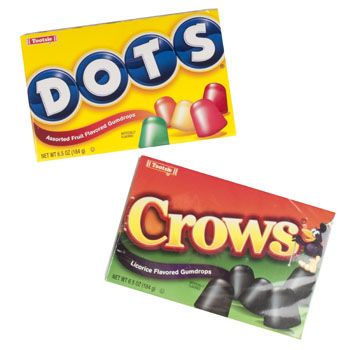 72 pieces of Dots Original W/crows 6.5 oz