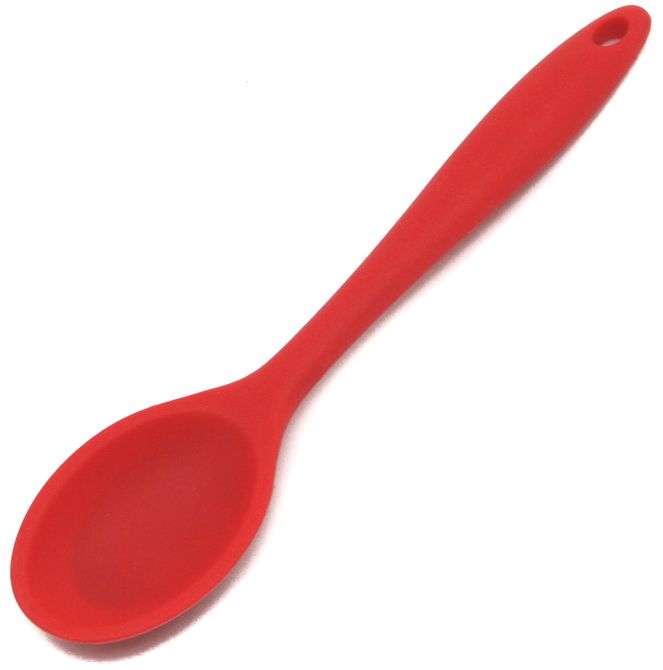 24 Wholesale Silicone Basting Spoon - Red