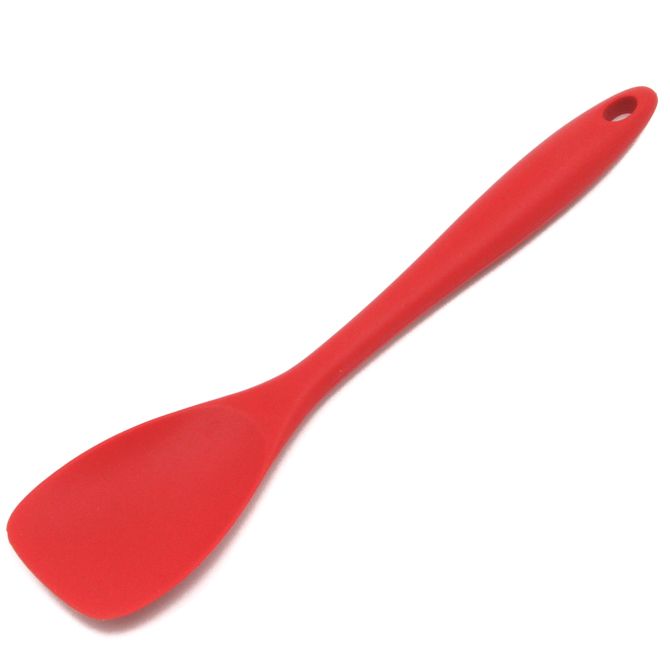 24 Wholesale Silicone Spoon Spatula - Red