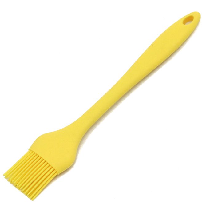 24 Wholesale Silicone Basting BrusH- Yellow