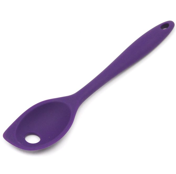 24 Wholesale Silicone Mixing SpooN- Purple