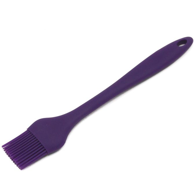 24 Wholesale Silicone Basting BrusH- Purple