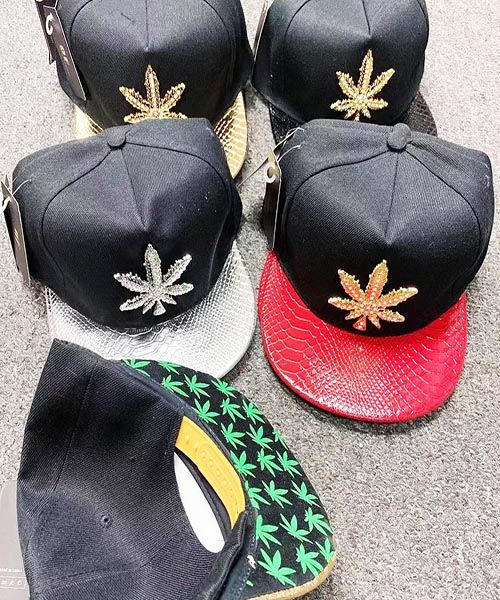 Metal Logo Weeds Snapback Hat Assorted Color At Yachtandsmith Yachtandsmith