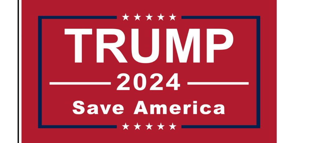 72 Pieces of Trump 2024 Save America Flag 3x5 Foot