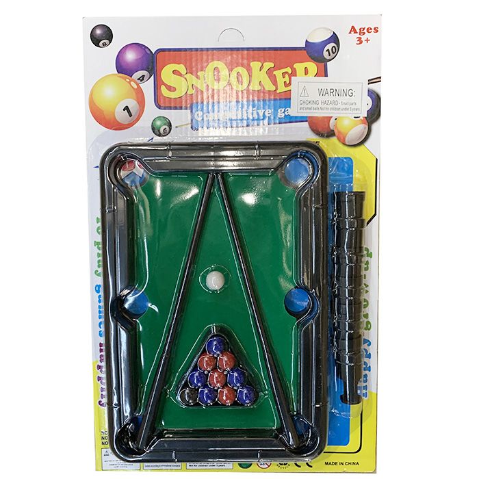 24 Pieces of Snooker Kids Pool Table Toy